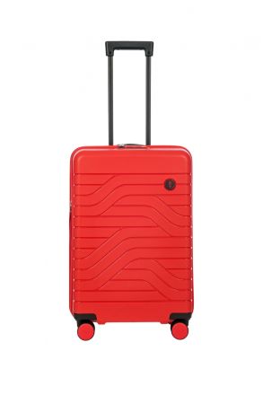 8427 Bric's Ulisse Körüklü Orta Boy Valiz 43x65x26/30 cm Kırmızı/Rosso - 019