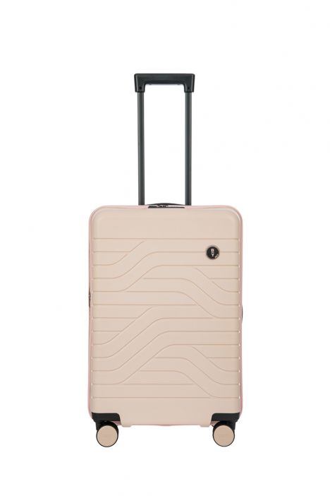 8427 Bric's Ulisse Körüklü Orta Boy Valiz 43x65x26/30 cm Pembe/Pearl Pink-254