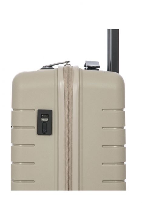 8429 Bric's Ulisse Kabin Boy Valiz 37x55x20 cm Dove Gri / Dove Grey