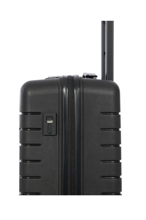 8429 Bric's Ulisse Kabin Boy Valiz 37x55x20 cm Siyah / Black
