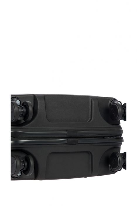 8430 Bric's Ulisse Körüklü Kabin Boy Valiz 37x55x23/27 cm Siyah / Black
