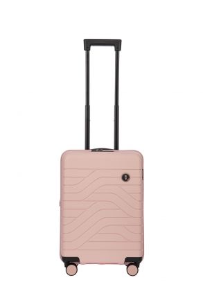 8430 Bric's Ulisse Körüklü Kabin Boy Valiz 37x55x23/27 cm Pembe / Pink