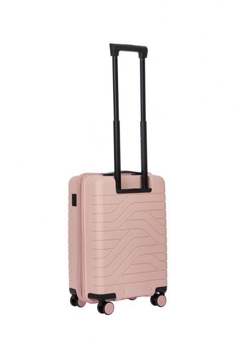 8430 Bric's Ulisse Körüklü Kabin Boy Valiz 37x55x23/27 cm Pembe / Pink
