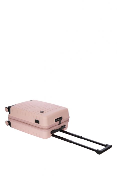 8430 Bric's Ulisse Körüklü Kabin Boy Valiz 37x55x23/27 cm Pembe / Pink
