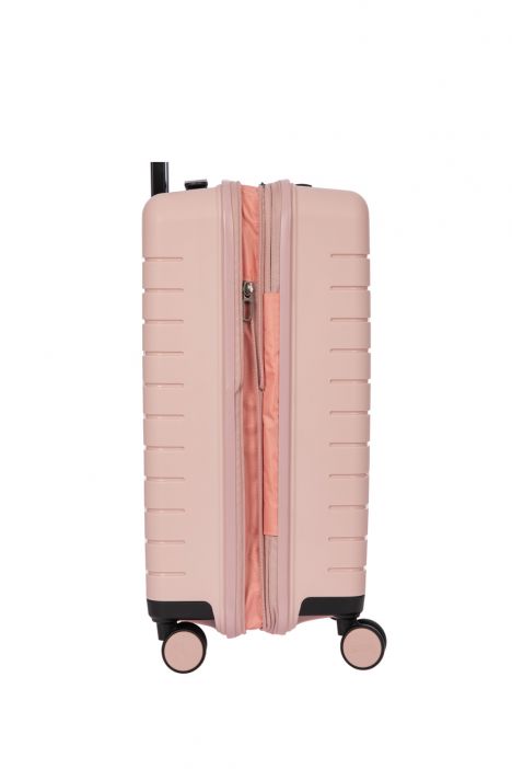 8430 Bric's Ulisse Körüklü Kabin Boy Valiz 37x55x23/27 cm Pembe / Pink