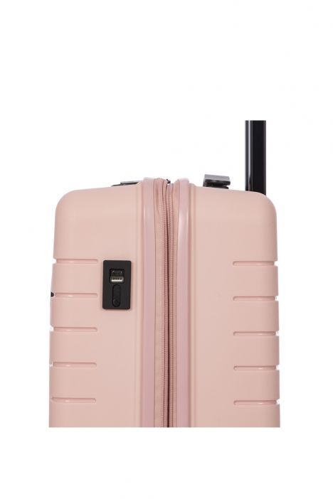8430 Bric's Ulisse Körüklü Kabin Boy Valiz 37x55x23/27 cm Pembe / Pink