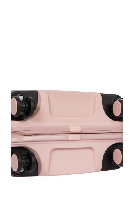 8430 Bric's Ulisse Körüklü Kabin Boy Valiz 37x55x23/27 cm Pembe / Pink