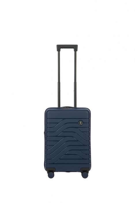8430 Bric's Ulisse Körüklü Kabin Boy Valiz 37x55x23/27 cm Lacivert / Ocean Blue