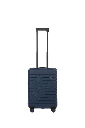 8430 Bric's Ulisse Körüklü Kabin Boy Valiz 37x55x23/27 cm Lacivert / Ocean Blue