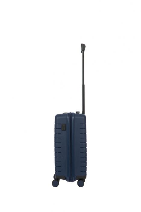8430 Bric's Ulisse Körüklü Kabin Boy Valiz 37x55x23/27 cm Lacivert / Ocean Blue