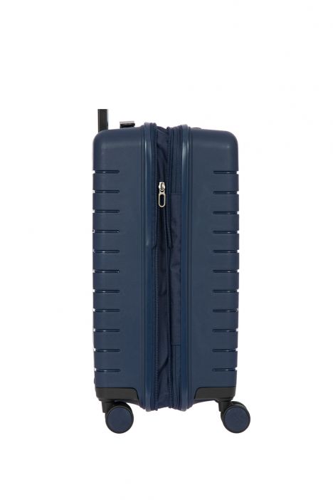 8430 Bric's Ulisse Körüklü Kabin Boy Valiz 37x55x23/27 cm Lacivert / Ocean Blue