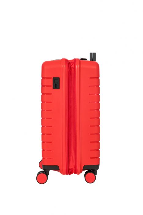 8430 Bric's Ulisse Körüklü Kabin Boy Valiz 37x55x23/27 cm Kırmızı/Rosso - 019