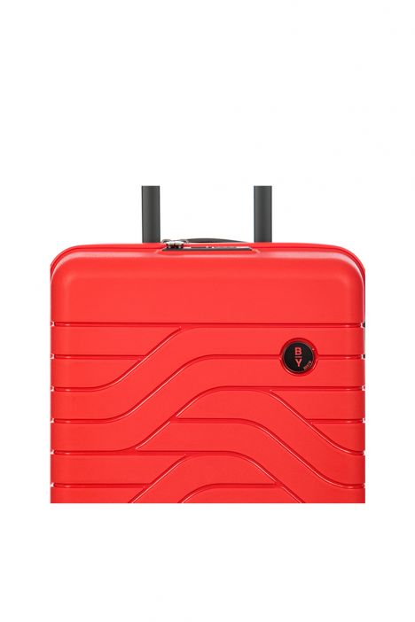 8430 Bric's Ulisse Körüklü Kabin Boy Valiz 37x55x23/27 cm Kırmızı/Rosso - 019
