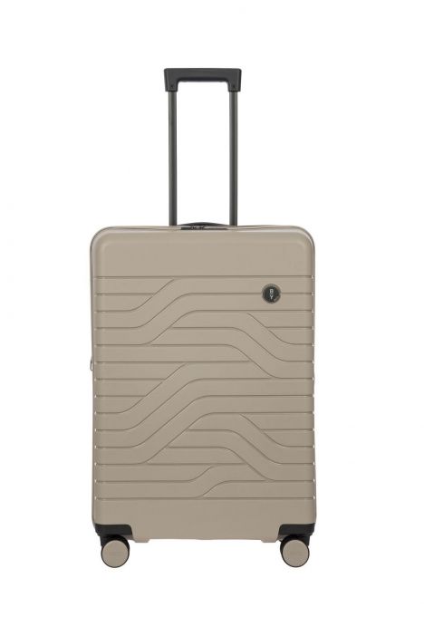 8431 Bric's Ulisse Körüklü Büyük Boy Valiz 49x71x28/32 cm Dove Gri / Dove Grey