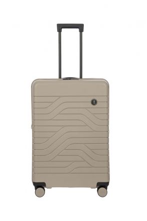 8431 Bric's Ulisse Körüklü Büyük Boy Valiz 49x71x28/32 cm Dove Gri / Dove Grey