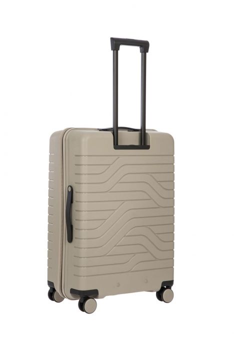 8431 Bric's Ulisse Körüklü Büyük Boy Valiz 49x71x28/32 cm Dove Gri / Dove Grey