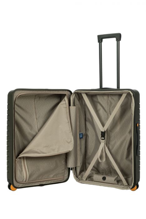 8431 Bric's Ulisse Körüklü Büyük Boy Valiz 49x71x28/32 cm Olive - 078