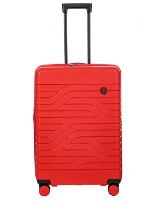 8431 Bric's Ulisse Körüklü Büyük Boy Valiz 49x71x28/32 cm Kırmızı/Rosso - 019
