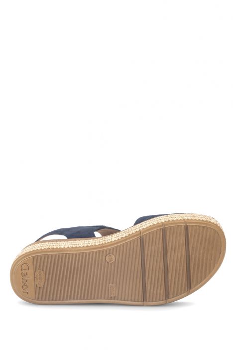84562 Gabor Kadın Topuklu Sandalet 3.5-7.5 16 Lacivert/Dreamvelour/Metalic marine
