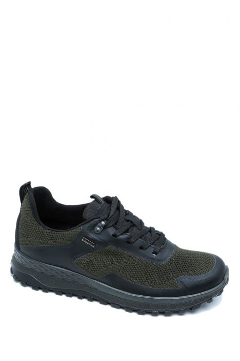 853138 Imac-Tex Eolo Erkek Spor Ayakkabı 40-46 Haki/Militare 04003/011 Milit-Nero/Nero