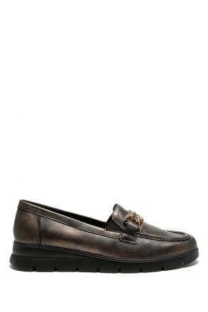 855810 Imac Aike Kadın Anatomik Loafer 36-41 Kahve 11128/017 Taupe/Marrone