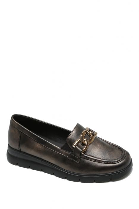 855810 Imac Aike Kadın Anatomik Loafer 36-41 Kahve 11128/017 Taupe/Marrone