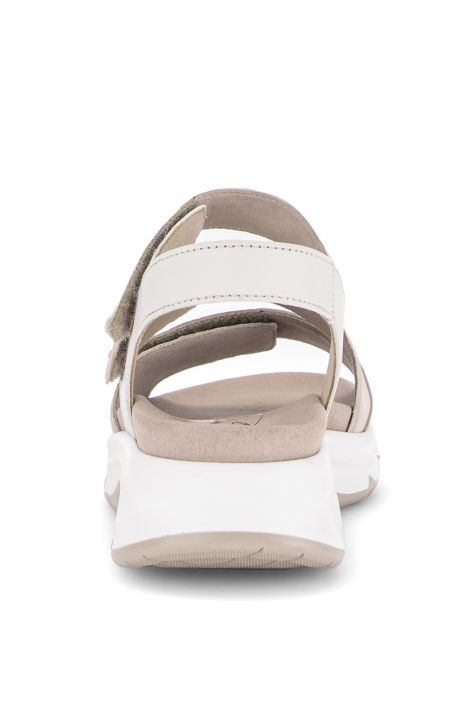 86882 Gabor Rolling Soft Kadın Anatomik Sandalet 3.5-7.5 61 Bej/Raffia/Vel/Foulard beige/oasi/offwhite