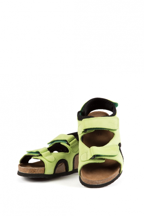 8843 Scholl Volga Çocuk Sandalet 29-38 LIME GREEN