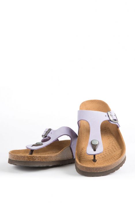 8871 Ch-Kifidis Soft Step Kadın Parmak Arası Mantar Terlik 36-41 Mor / Lilac