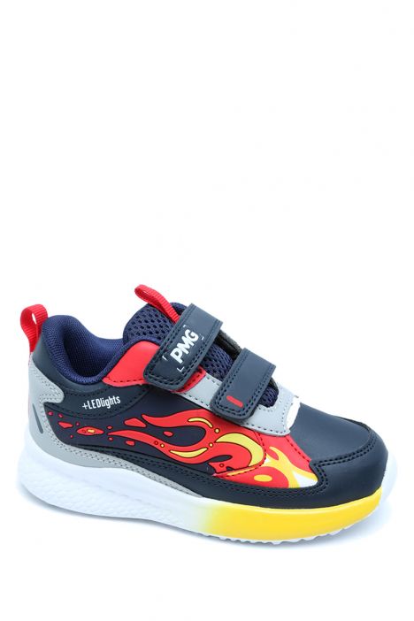 89821 Primigi Erkek Çocuk Spor Ayakkabı 26-37 Lacivert/Navy-Rosso - 22