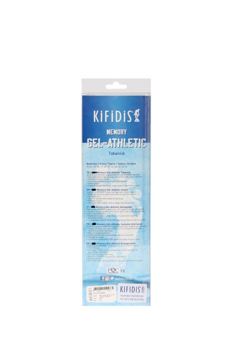 899 Kifidis Memory Gel-Athletic Tabanlık STD