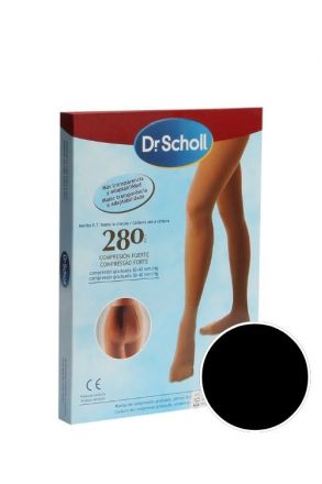 9041 Scholl 280 Den. Külotlu Varis Çorabı 30-40 mm/Hg Siyah / Nero