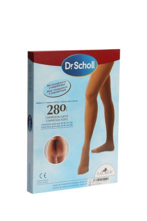 9041 Scholl 280 Den. Külotlu Varis Çorabı 30-40 mm/Hg Siyah / Nero