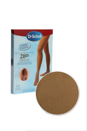 9041 Scholl 280 Den. Külotlu Varis Çorabı 30-40 mm/Hg Bej / Beige