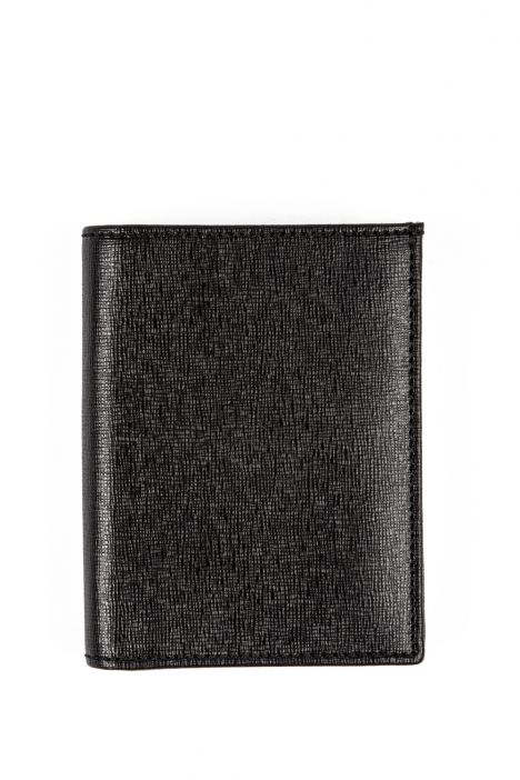 9061 Bric's Saffiano Kadın Deri Cüzdan 10x12 cm Siyah / Black