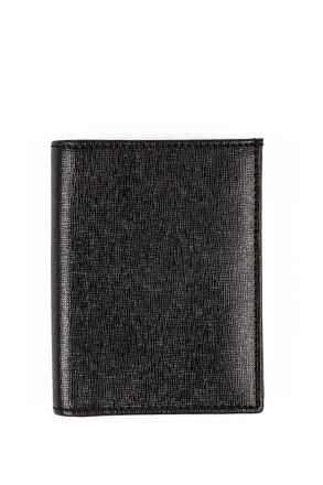 9061 Bric's Saffiano Kadın Deri Cüzdan 10x12 cm Siyah / Black