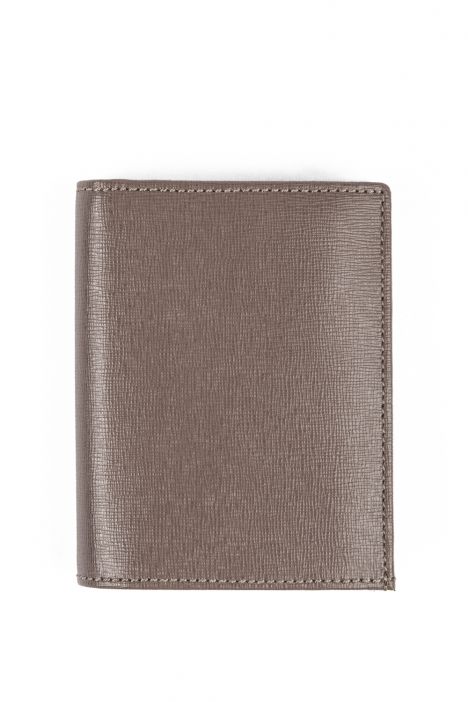 9061 Bric's Saffiano Kadın Deri Cüzdan 10x12 cm Dove Gri / Dove Grey