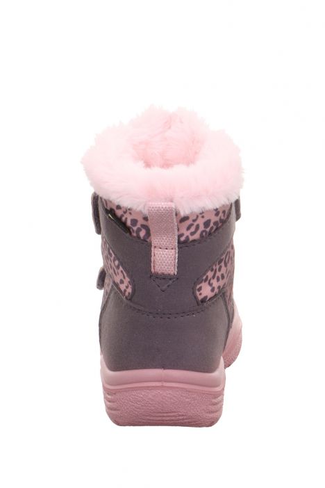 9091 Superfit Crystal Kız Çocuk Gore-Tex Bot 25-33 8530-CRYSTAL/LILA/ROSA/TEXTIL/EFFEKTLEDER