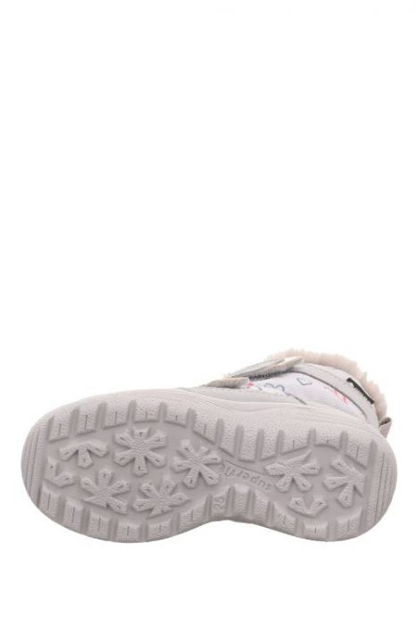 9091 Superfit Crystal Kız Çocuk Gore-Tex Bot 25-32 2500-HELLGRAU/SYNTHETIK/TEXTIL/EFFEKTLEDER