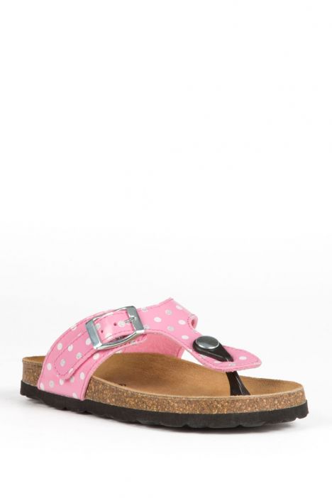 9183 Ch-Kifidis Çocuk Terlik 27-30 Pembe / Pink