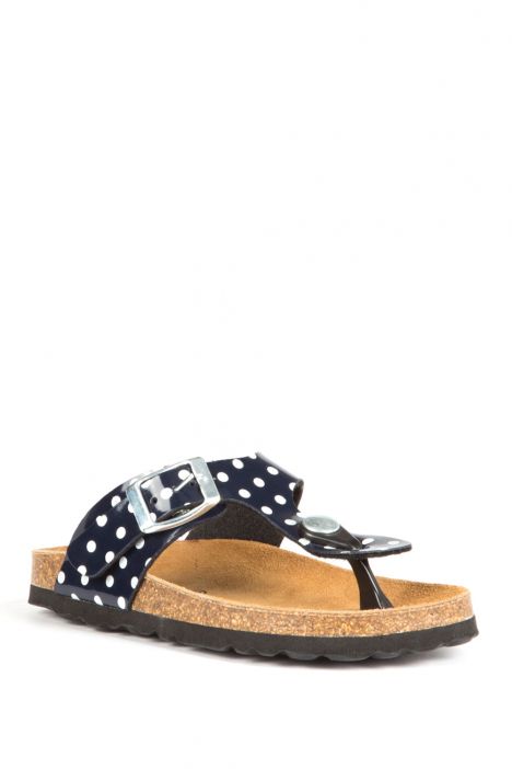 9183 Ch-Kifidis Çocuk Terlik 31-35 Lacivert / Navy Blue