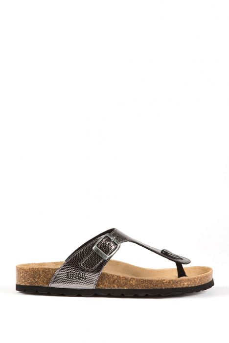 9183 Ch-Kifidis Kadın Terlik 36-42 Silver - 596