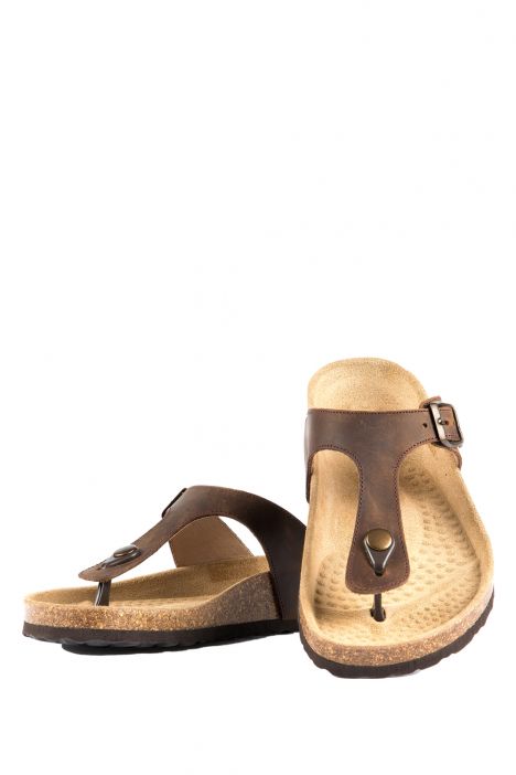 9183 Ch-Kifidis Kadın Terlik 36-42 TOBACCO
