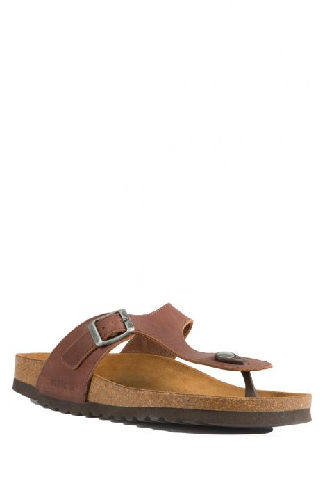 9183 Ch-Kifidis Kadın Terlik 36-42 Kahverengi / Brown