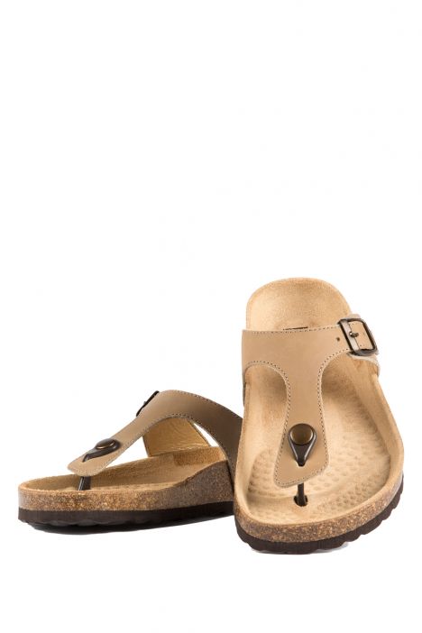 9183 Ch-Kifidis Kadın Terlik 36-42 KAKI
