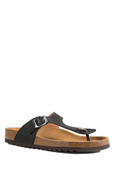 9183 Ch-Kifidis Kadın Terlik 36-42 Siyah / Black