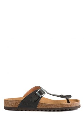 9183 Ch-Kifidis Kadın Terlik 36-42 Siyah / Black