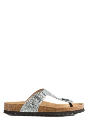 9183 Ch-Kifidis Kadın Terlik 36-42 Gri / Silver