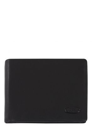 9203 Bric's Cervino Erkek Deri Cüzdan 13x10 cm Siyah / Black