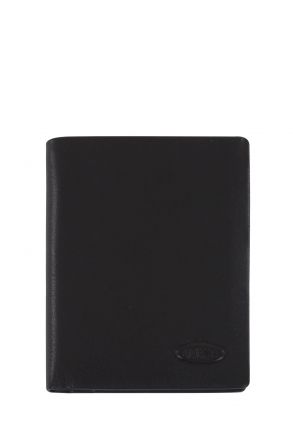 9204 Bric's Cervino Erkek Deri Cüzdan 12,x9,5 cm Siyah / Black